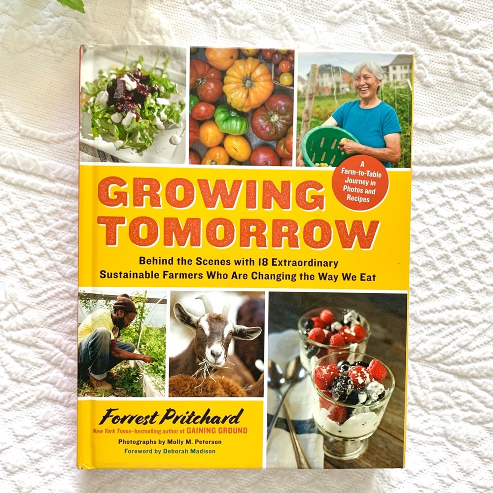 NEW HC Book Sustainable Farming Recipes Gardening